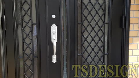 アルミ製 玄関ドア塗装25-03