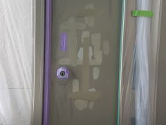 アルミ 玄関ドア塗装31-3