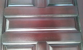 玄関ドア塗装例40　施工後
