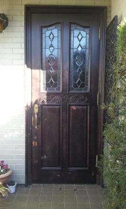 玄関ドア塗装例42