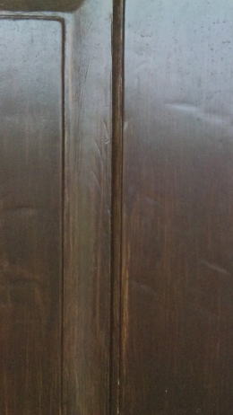 木製玄関ドア塗装修理　塗装例65-1横浜ティーエスデザイン