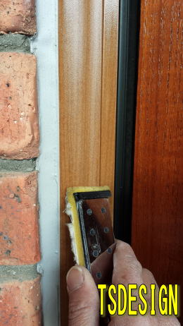 玄関ドア塗装　ＵＶカット塗装　104-10