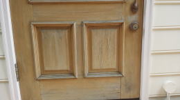 木製玄関ドア塗装修理横浜ＴＳＤ　塗装例77-01