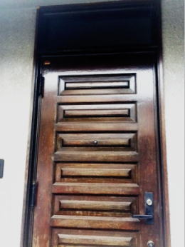 玄関ドア　塗装　89-1