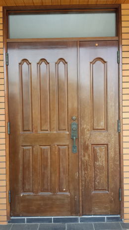ヤマハ玄関ドア塗装121-05