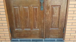ヤマハ玄関ドア塗装121-07
