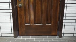 木製玄関ドア塗装例123-7
