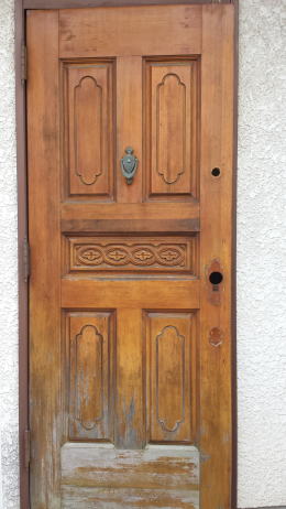 玄関ドア塗装139-1