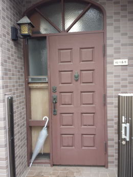木製玄関ドア横浜市施工例155-1