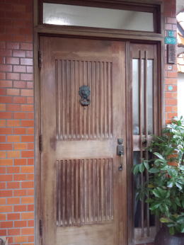 木製玄関ドア東京都施工例158-1