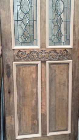 シンプソン輸入木製玄関ドアの塗装例173-1