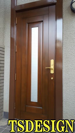 ＹＡＭＡＨＡ玄関ドア塗装　231-02