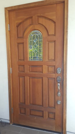 木製 玄関ドア塗装251-1　ＴＳＤＥＳＩＧＮ