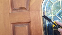 木製 玄関ドア塗装251-4　ＴＳＤＥＳＩＧＮ