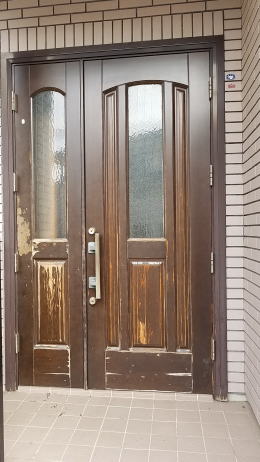 アイカ木製 玄関ドア塗装ＤＤ323　-1　ＴＳＤＥＳＩＧＮ