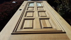 木製玄関ドア塗装　266-03