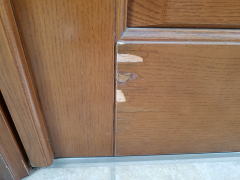 木製玄関ドア塗装　276-03