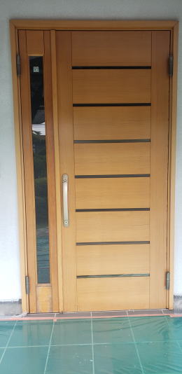 木製玄関ドア塗装東京都319-01