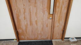 玄関ドア塗装336-03