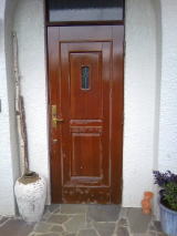 玄関ドアにリフォーム塗装例