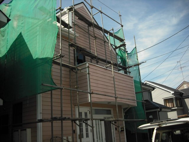 横浜市外壁塗装ハイドロテクト外壁サイディング塗装前
