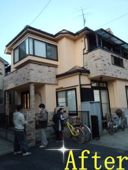 横浜市外壁塗装玄関ドア塗装施工例10