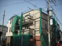菊水ナチュラルトーン吹き付け塗装後