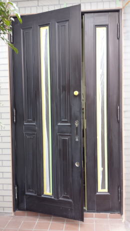 アルミ製玄関ドア塗装例06-01