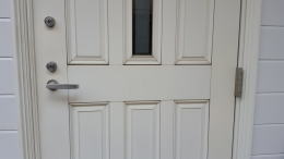 アルミ玄関ドア塗装11-3