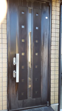 アルミ製玄関ドア 塗装20-01