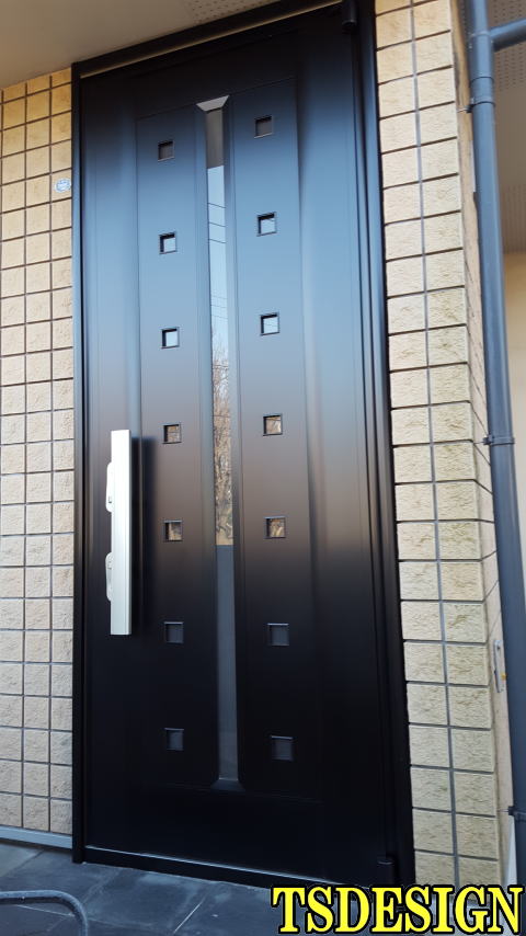 アルミ製玄関ドア　塗装20-05