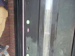 玄関ドア塗装例47-04ドア塗装