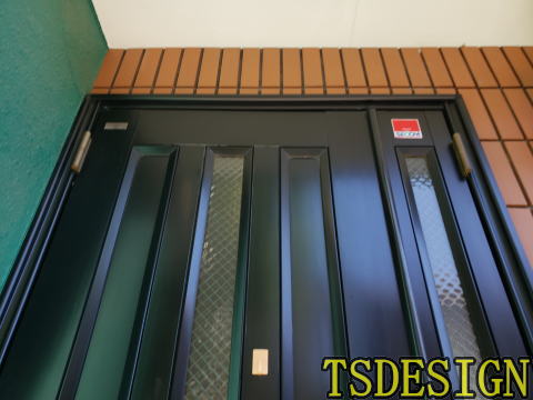 玄関ドア塗装東京都施工例49-05東京ドア塗装