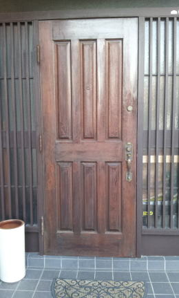 横浜市戸塚区玄関ドア塗装例41