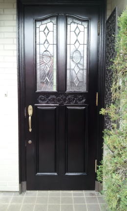 玄関ドア塗装例42
