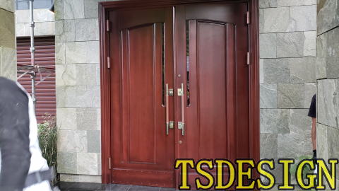 玄関ドア塗装349-06