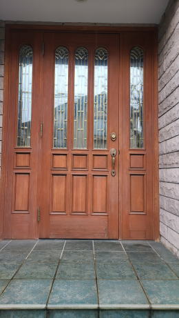 木製玄関ドア塗装東京都362-01