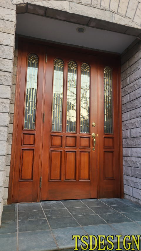 木製玄関ドア塗装東京都362-05
