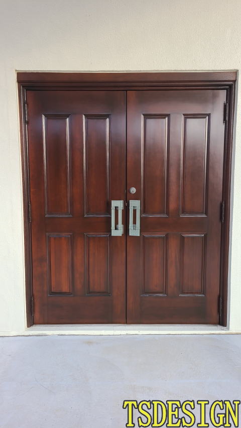玄関ドア塗装373-01