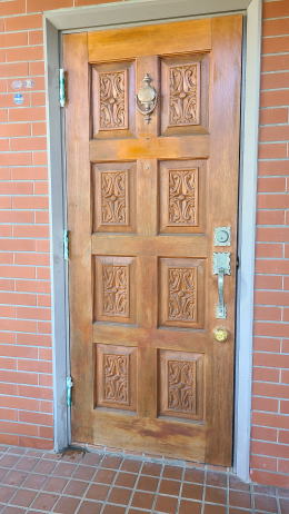 木製玄関ドア塗装鎌倉市390-01