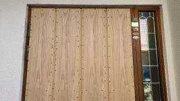 木製玄関ドア塗装横浜市金沢区391-06