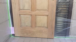 玄関ドア塗装　ＵＶカット塗装　105-5