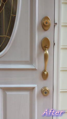 木製玄関ドア塗装修理横浜ＴＳＤ　塗装例77-07