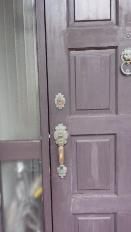 玄関ドア塗装111-5
