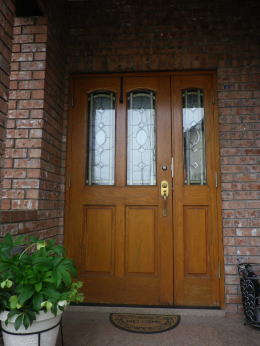 玄関ドア塗装135-1