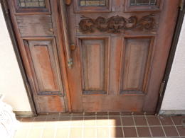 玄関ドア塗装136-3