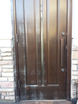 木製玄関ドア横浜市施工例154-1