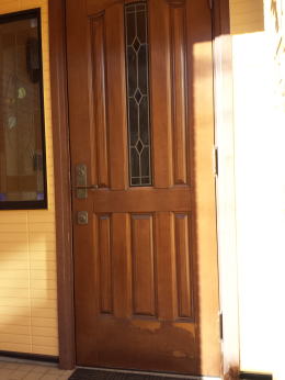 木製玄関ドア横浜市施工例157-1