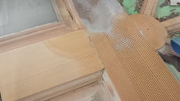 木製玄関ドアの塗装例165-5