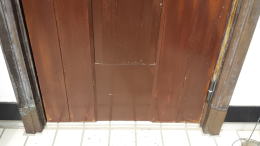 木製玄関ドアの塗装写真176-11